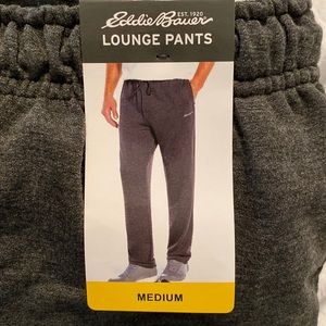 Eddie Bauer Lounge Pants Charcoal Gray Men's Medium NWT